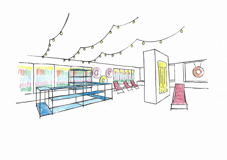 Festival Oh les Beaux Jours, les magasins