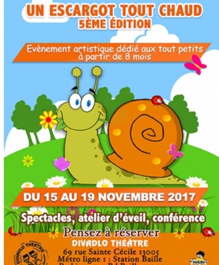 Festival un escargot tout chaud