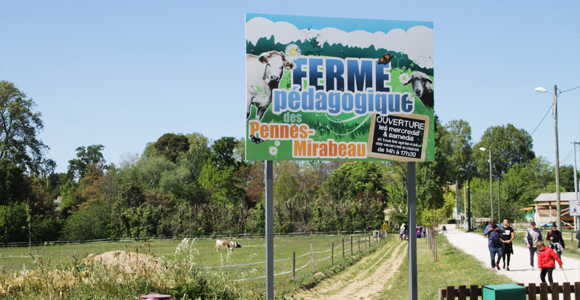 Ferme pédagogique les pennes mirabeau