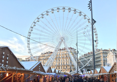 Noël à Marseille Grande roue noël marseille