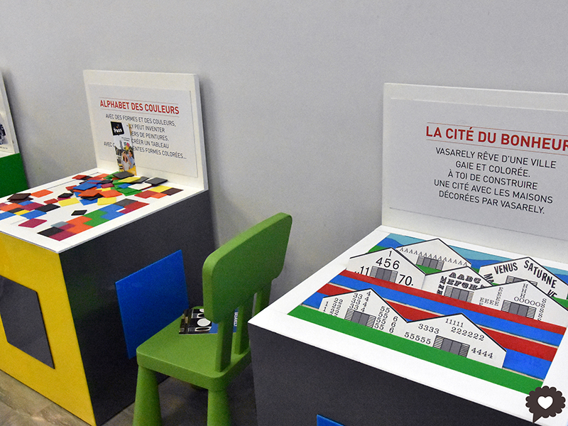 Fondation Vasarely en famille