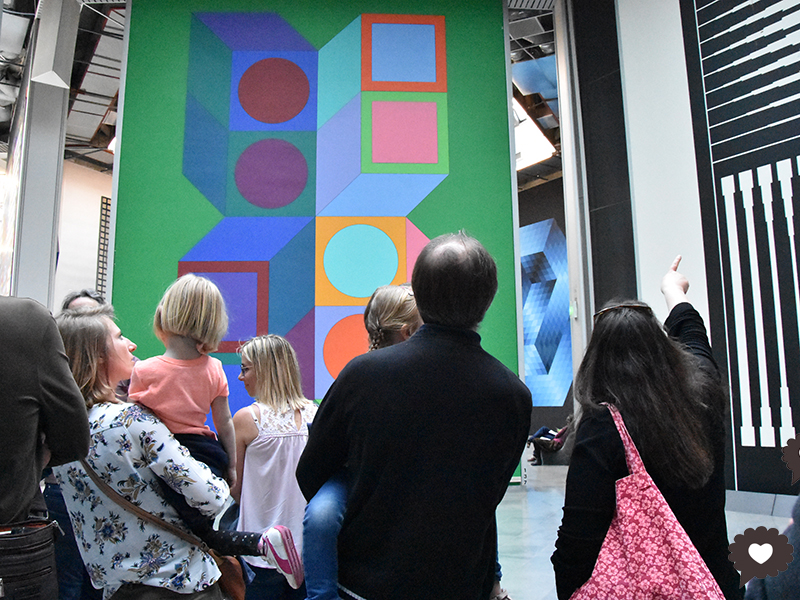 Fondation Vasarely en famille