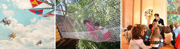 Les Guides des activités et loisirs pour les enfants à Marseille Manèges, accrobranches et musées en famille
