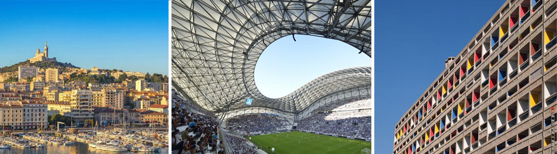 Visiter Marseille avec des enfants Visiter marseille en famille : la cité radieuse, le vélodrome, Notre Dame de la Garde