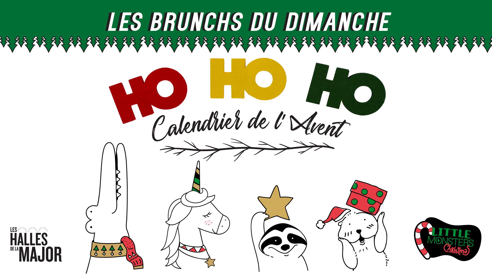 Brunch de l'avent aux halles de la Major
