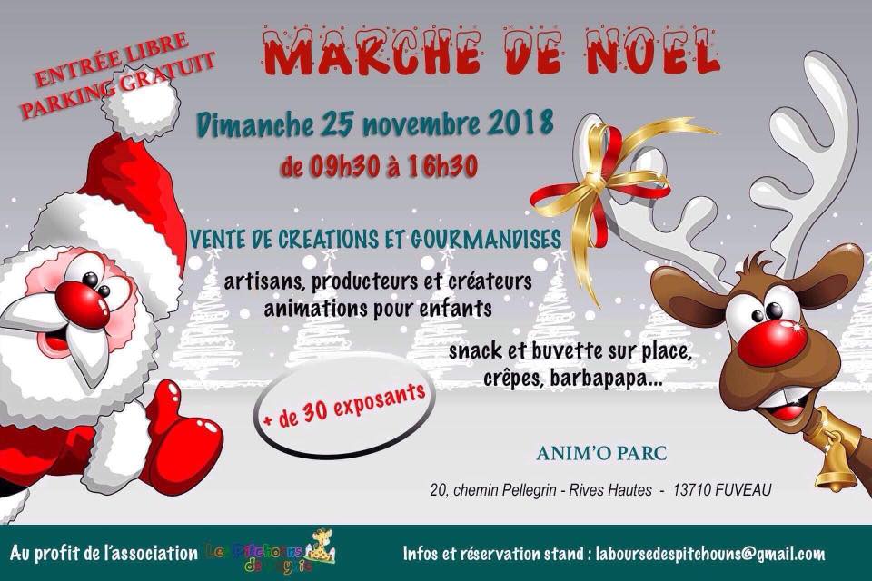 Marché de Noël Anim'o Parc Fuveau