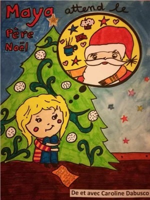 Maya attend le Père Noël Maya attend le Père Noël