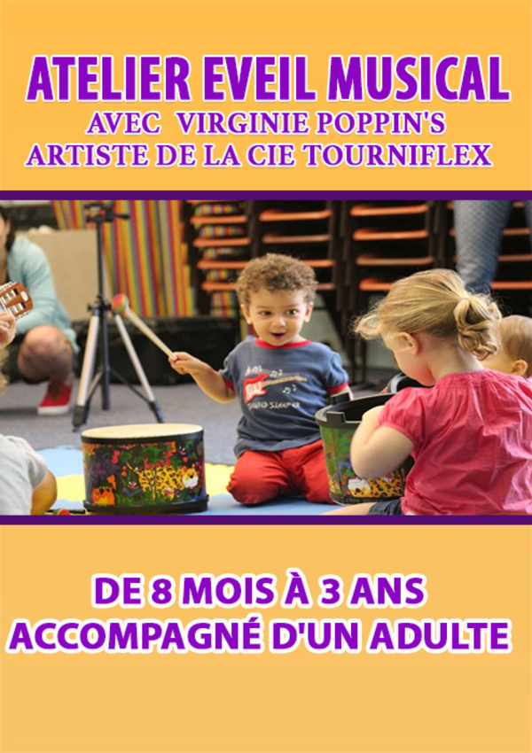 Atelier éveil musical au Divadlo Théâtre Atelier eveil musical Divadlo