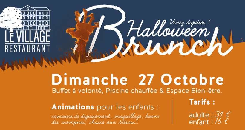 Brunchs Family Friendly au Village club du Soleil Brunch d'Halloween au Village Club du Soleil