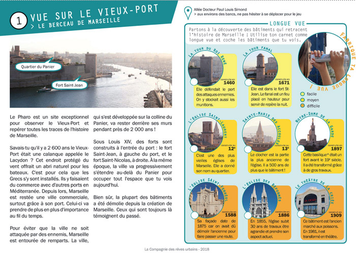 Carnets de balades urbaines, découvrir Marseille en s'amusant