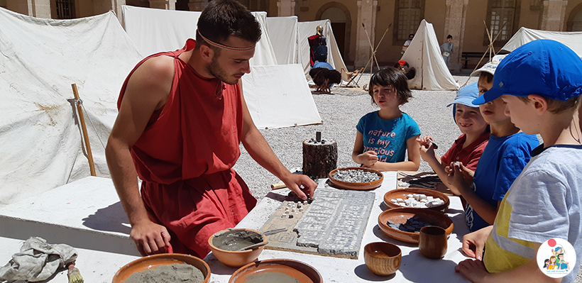 Le Village de l'archéologie à la Vieille Charité à Marseille