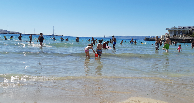 Plages à Marseille Où Se Baigner Avec Des Enfants Que