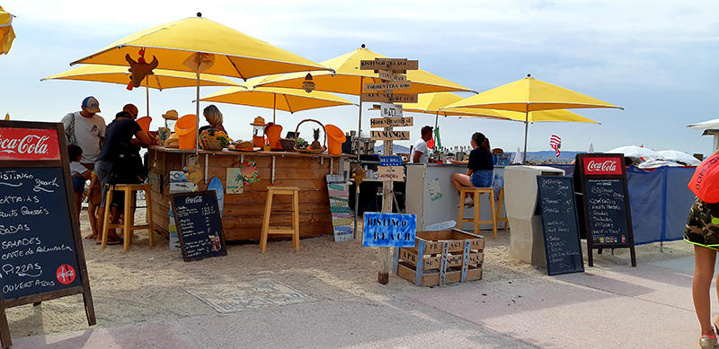 Restaurant de plage à Marseille