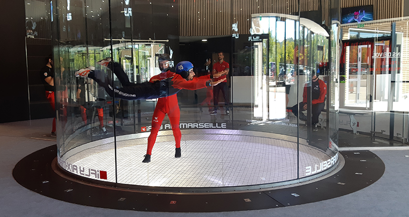 Ifly aix-marseille, chute libre indoor