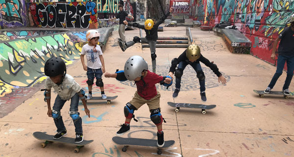 cours de skate enfants à Marseille