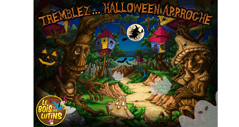 Halloween débarque au Bois des Lutins Halloween au Bois des lutins