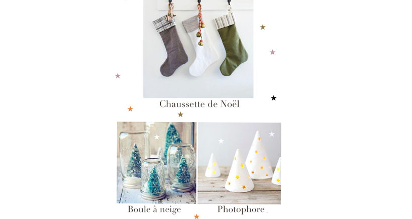 Atelier décoration Noël A little family
