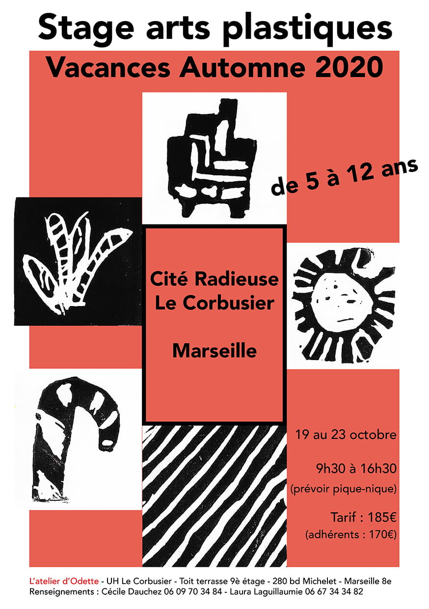 Stage vacances atelier Odette