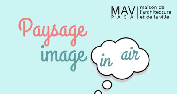 Paysage image in air