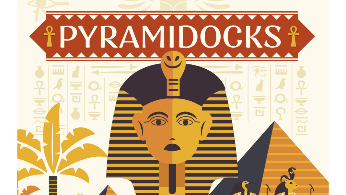 pyramidocks pyramidocks Docks Village se met aux couleurs de l’Égypte du temps des pharaons.