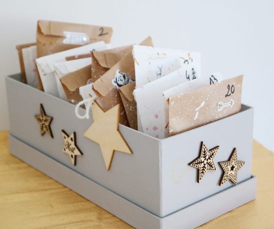 Calendrier de l'avent facile