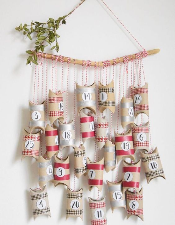 Calendrier de l'avent à réaliser soi même