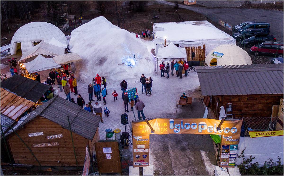 Igloo Pelvoo à Pelvoux vallouise