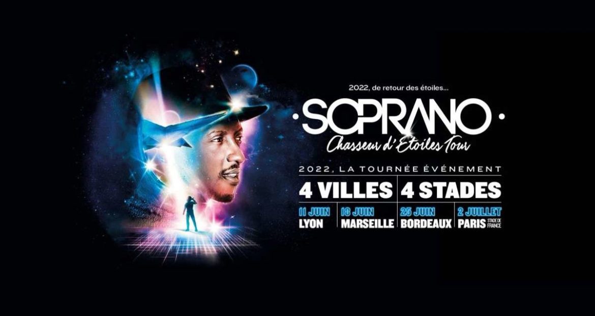 Soprano au Vélodrome à Marseille en 2022