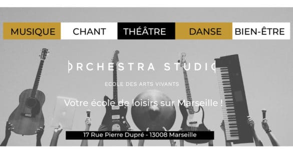 Orchrestra Studio, école des arts vivants à Marseille