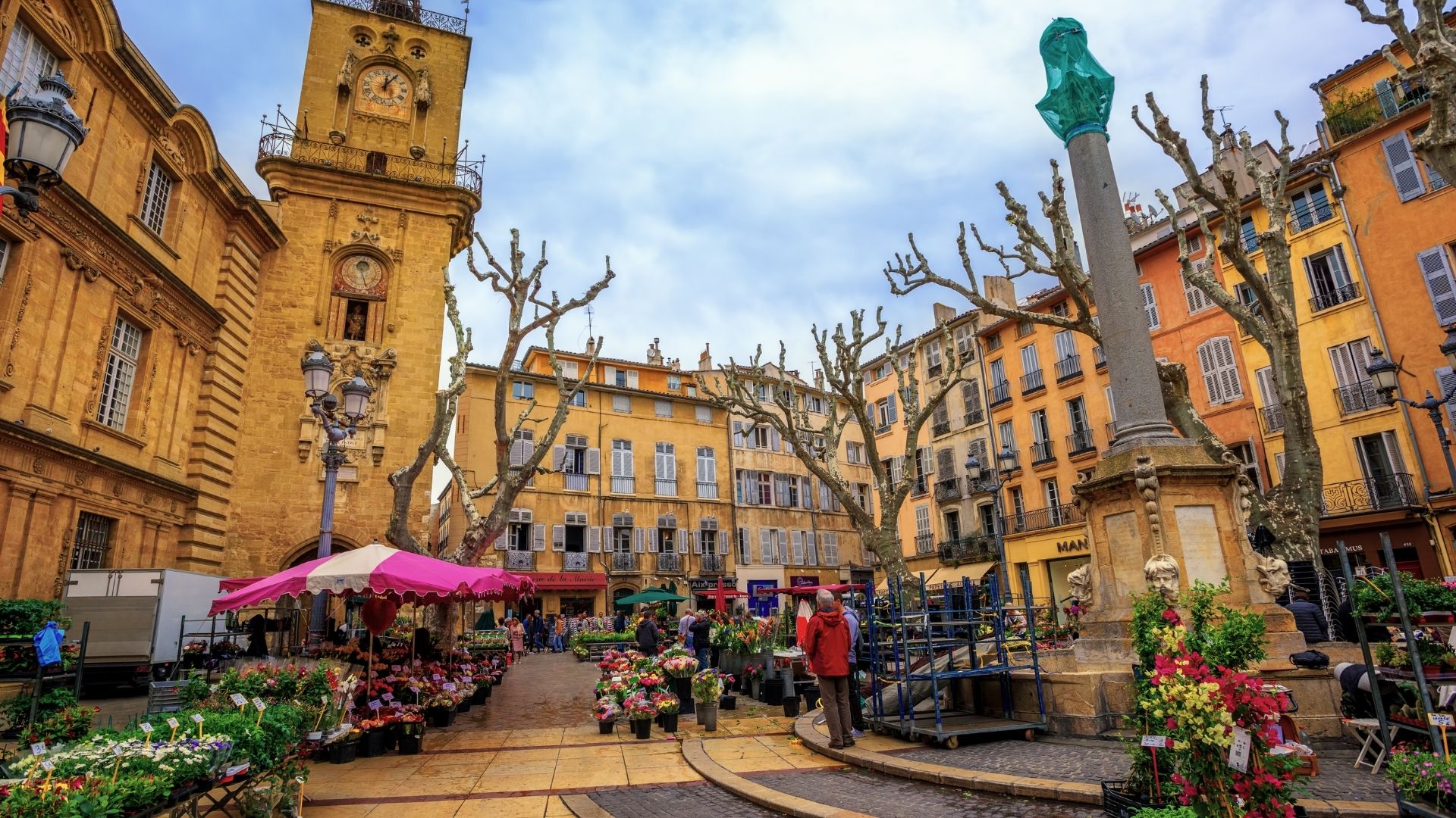 les marchés d'Aix en Provence