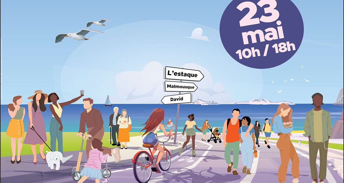 Marseille piéton le 23 mai