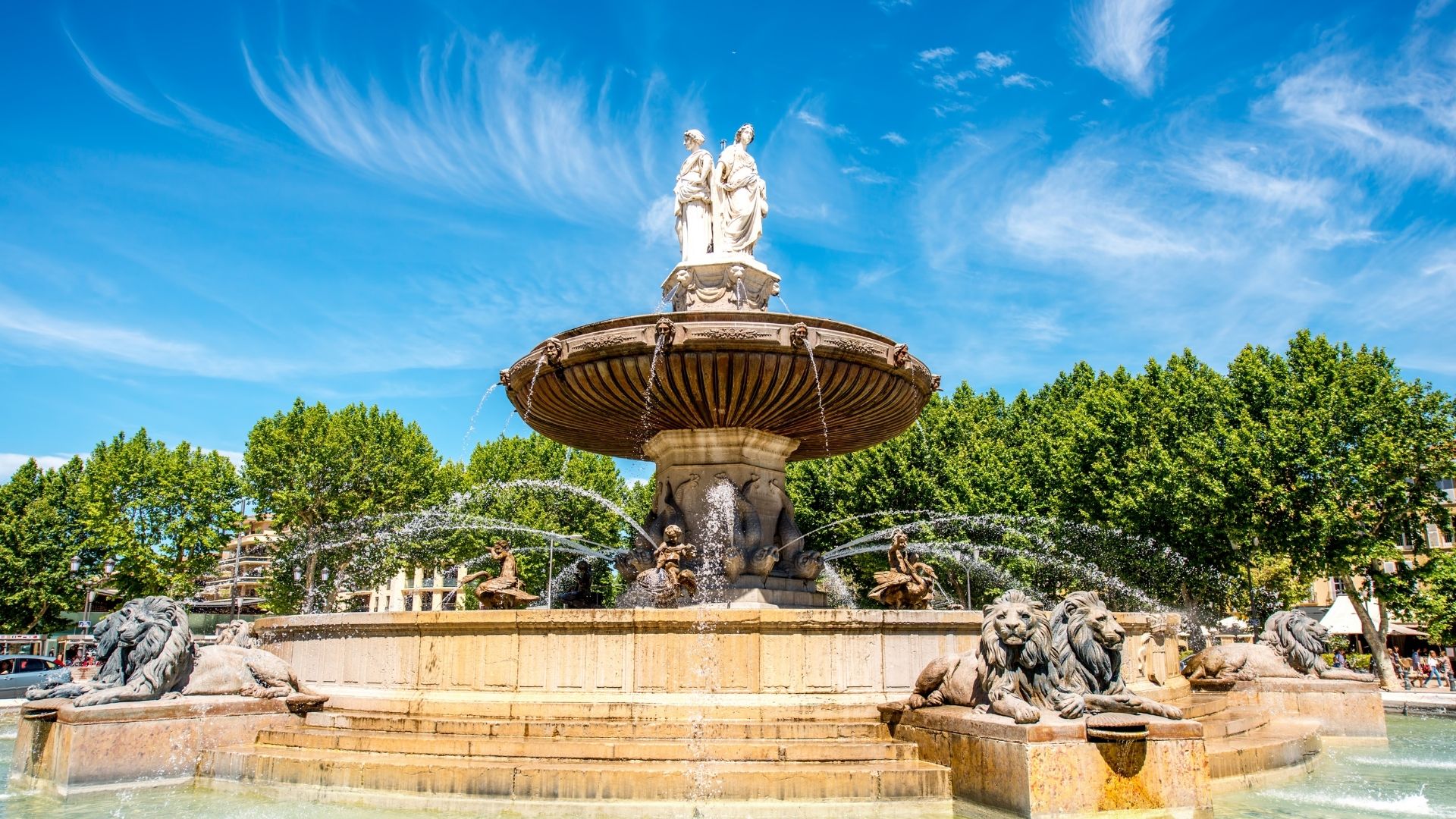 visiter le centre d'Aix en Provence