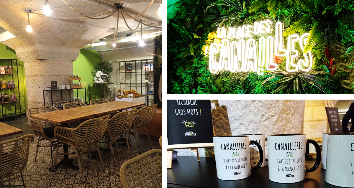 Place des Canailles, en famille