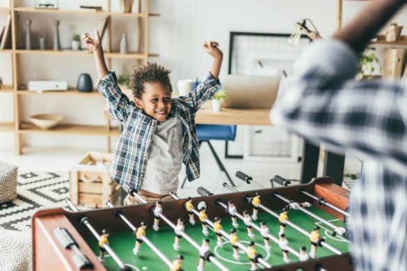 Babyfoot: le jeu multigénérationnel adapté aux enfants