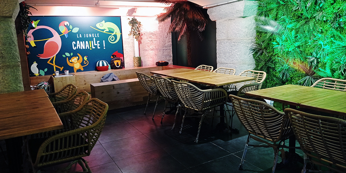 La Place des Canailles, ambiance Jungle