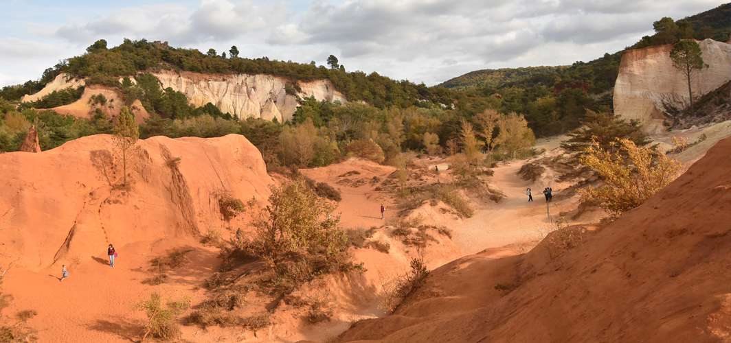 Sentier des ocres roussillon