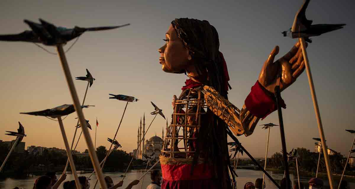 La Marche - la Petite Amal à Marseille