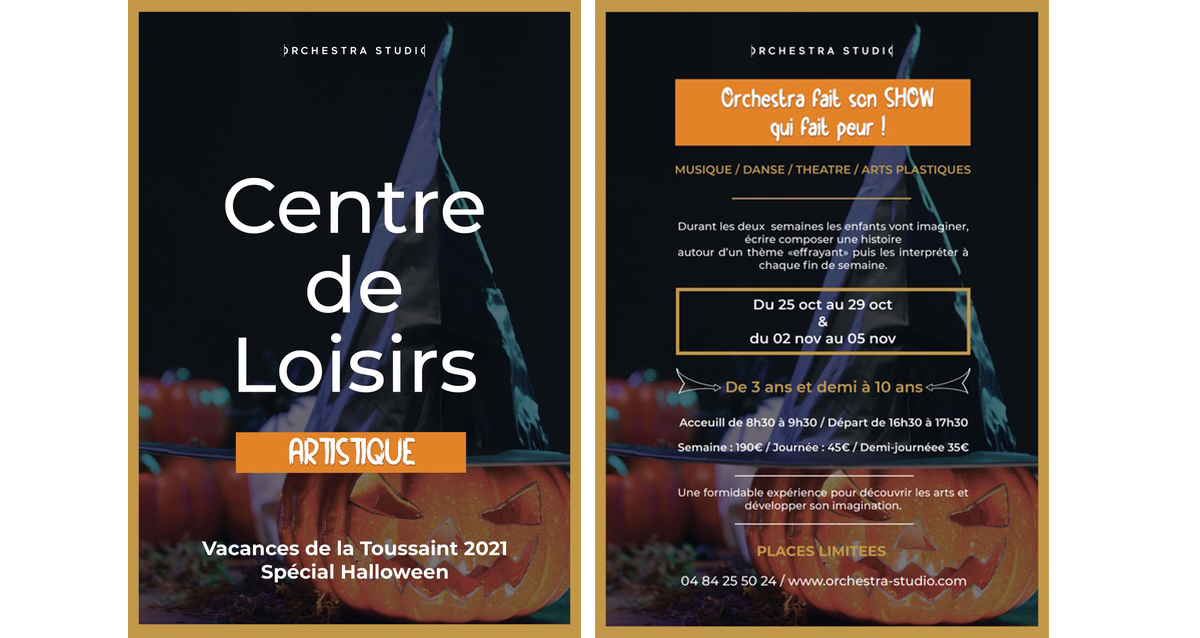 Stages vacances Halloween