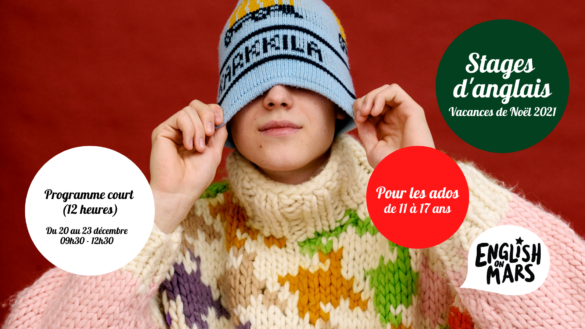 Stages anglais vacances de Noel