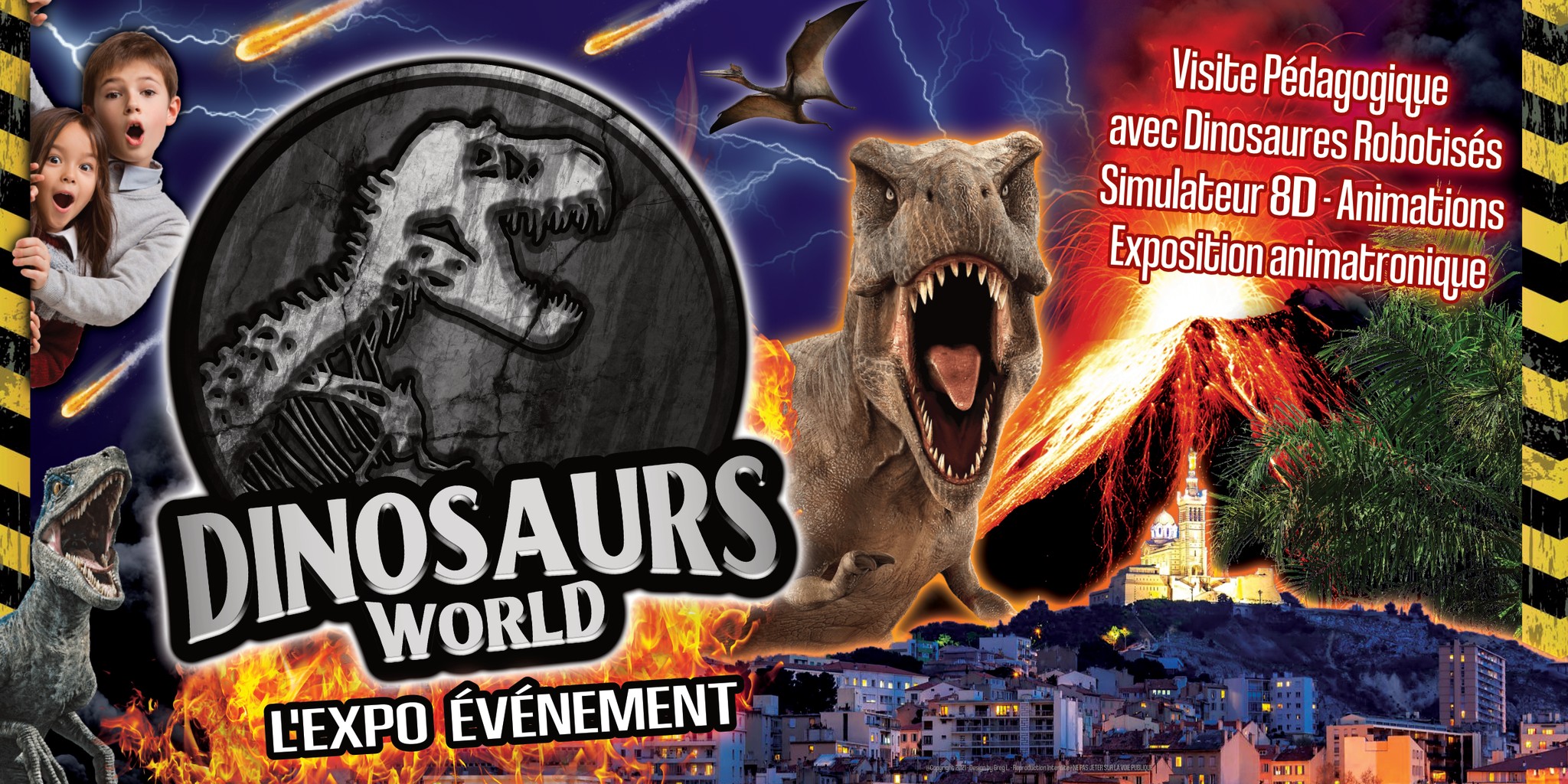Exposition Dinosaurs World - Marseille