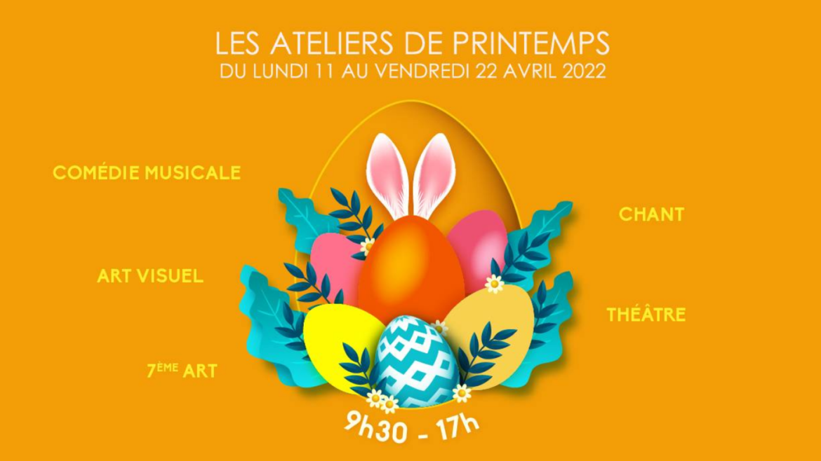Ateliers et satges vacances au chateau de la Buzine, printemps 2022