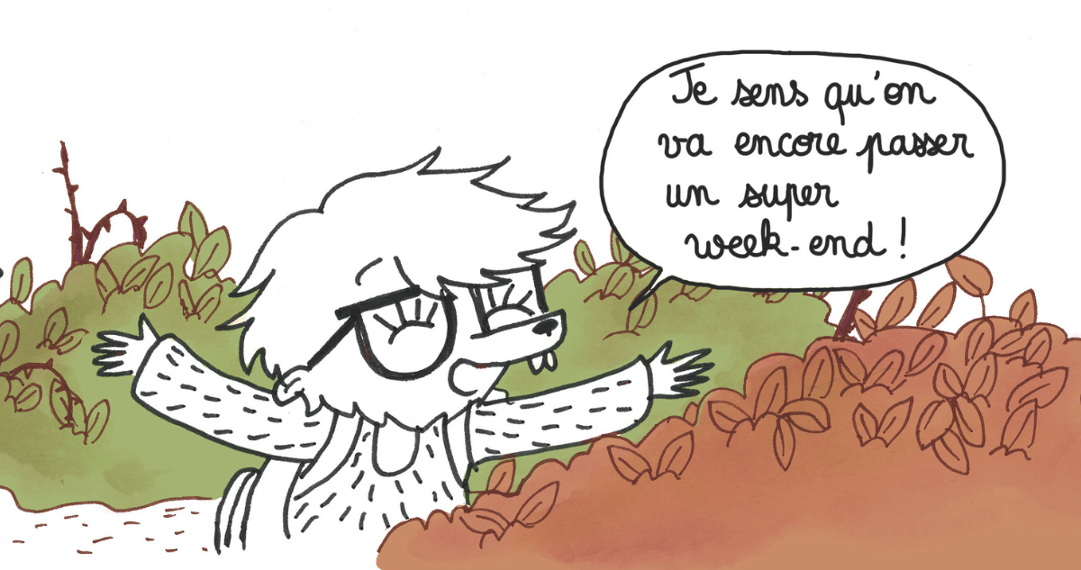 EN FORÊT AVEC GAËLLE ALMÉRAS