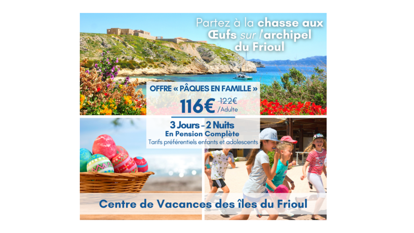 Paques en famille sur les iles du frioul