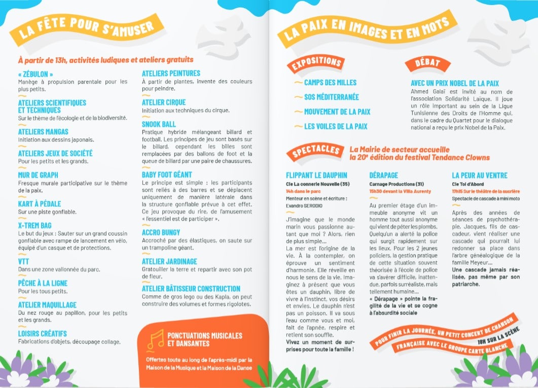 Un jour de fête parc Francois Billoux