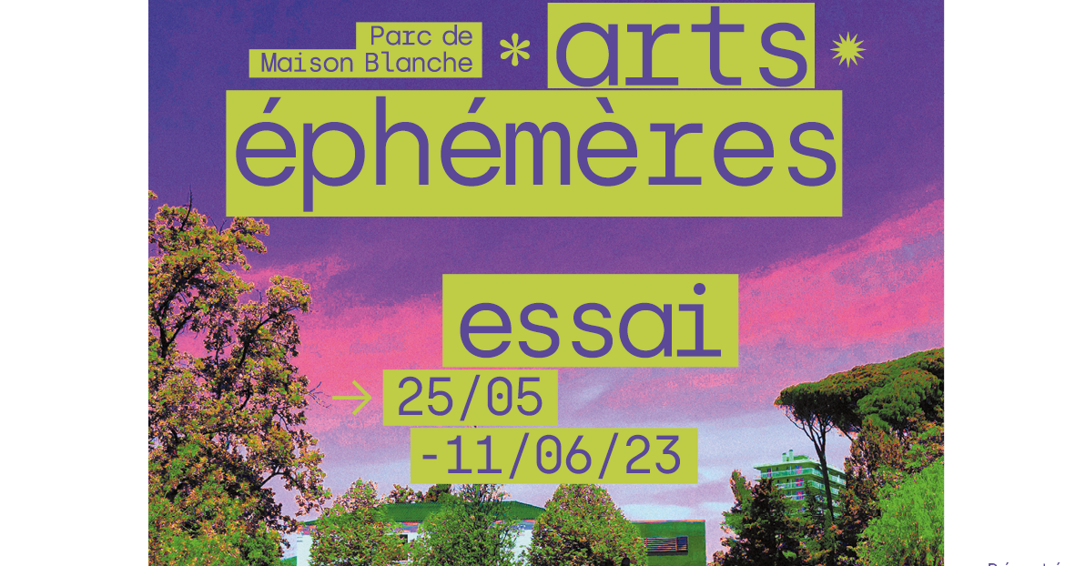 Les Arts éphémères 2023 Marseille
