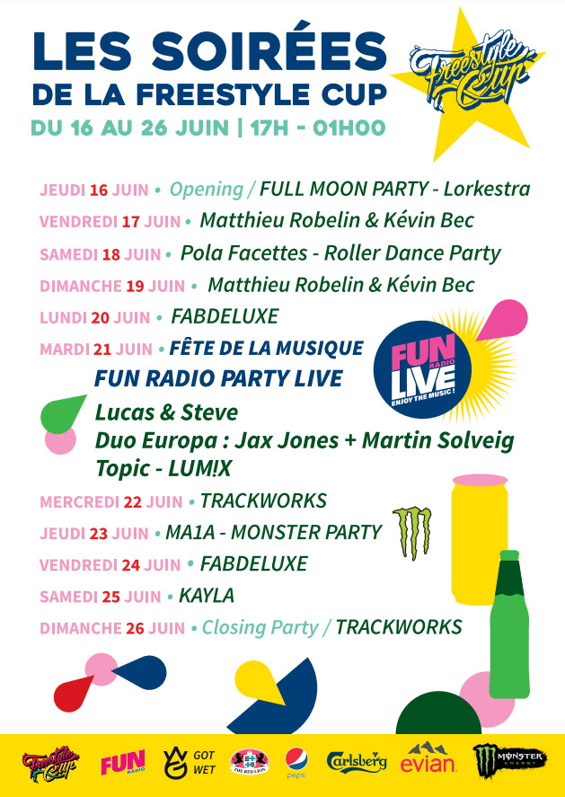 Les soirées de la Freestyle Cup 