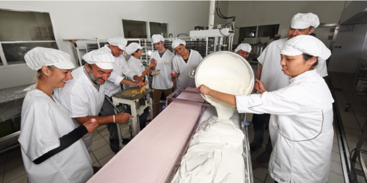 Visite des ateliers de fabrication
