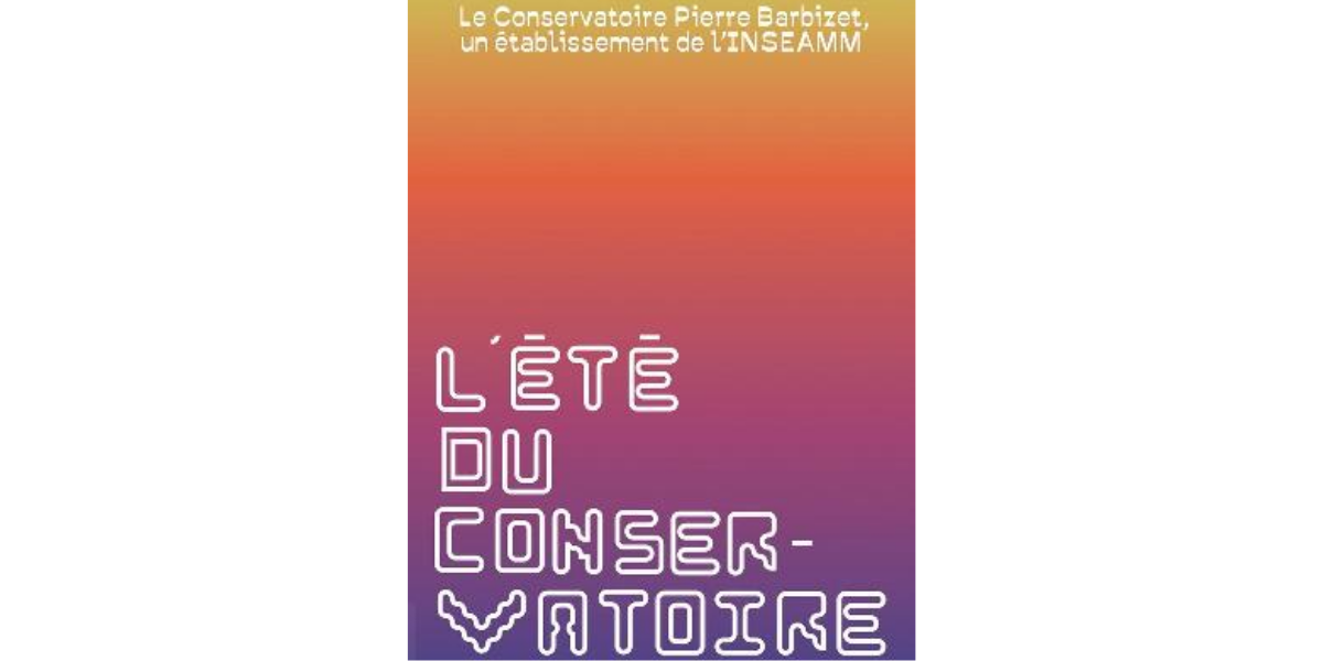 L'été au COnservatoire de Marseille