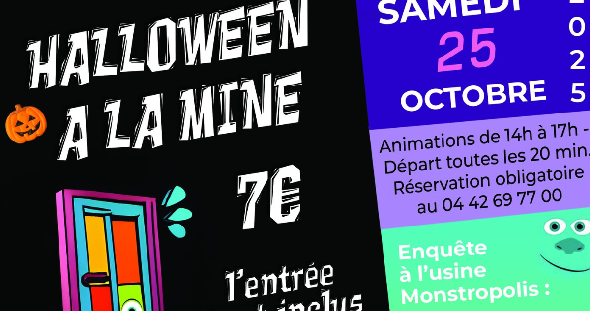 Halloween à la Mine à Gréasque
