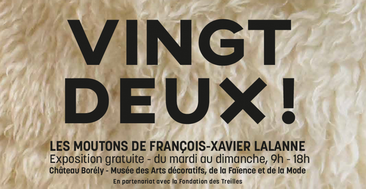 Vingt deux ! Les Moutons de François-Xavier Lalanne